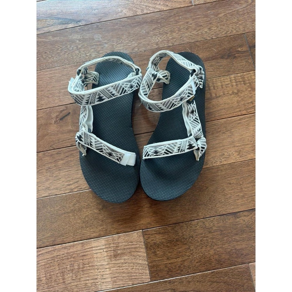 Teva Women's Original Universal Sandal, Boomerang White/Grey SIZE US 10
